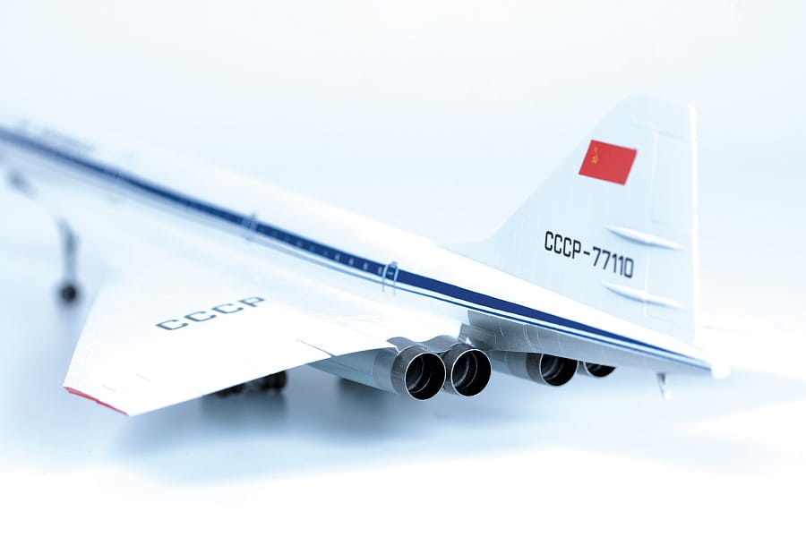 Zdjęcie dodatkowe produktu Radziecki samolot naddźwiękowy Tu-144 1:144 Zvezda 7045