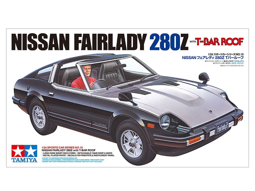 Zdjęcie dodatkowe produktu Nissan Fairlady 280Z 1:24 Tamiya 24015
