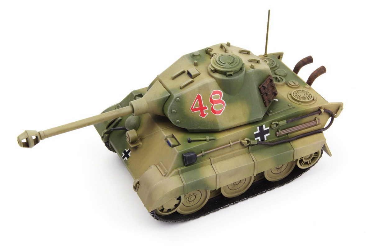 Zdjęcie dodatkowe produktu World War Toons King Tiger (Porsche Turret) Meng WWT003