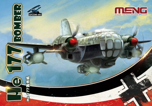 Bombowiec He 177A-5 Meng MPLANE003