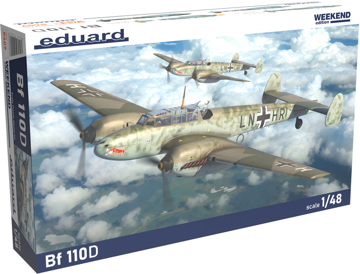 Zdjęcie dodatkowe produktu Bf 110D Weekend Edition 1:48 Eduard 8409