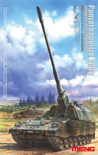 Niemiecka samobieżna haubica Panzerhaubitze 2000 1:35 Meng TS012