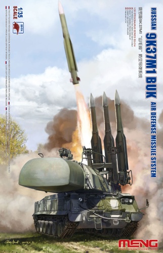 Rosyjski system rakietowy obrony powietrznej 9K37M1 BUK 1:35 Meng SS014