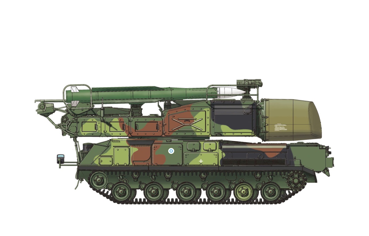 Zdjęcie dodatkowe produktu Rosyjski system rakietowy obrony powietrznej 9K37M1 BUK 1:35 Meng SS014
