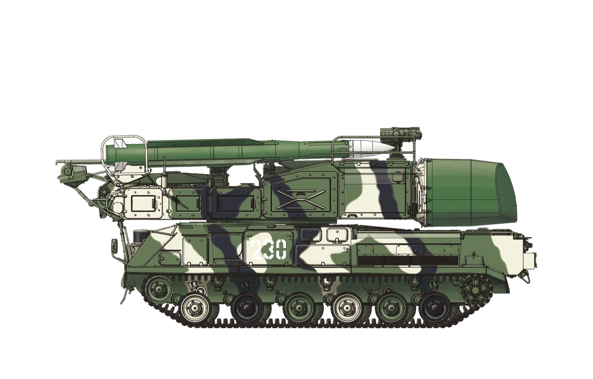 Zdjęcie dodatkowe produktu Rosyjski system rakietowy obrony powietrznej 9K37M1 BUK 1:35 Meng SS014