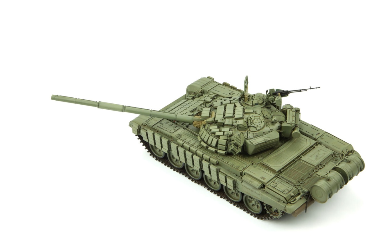 Zdjęcie dodatkowe produktu Rosyjski główny czołg bojowy T-72B1 1:35 Meng TS033
