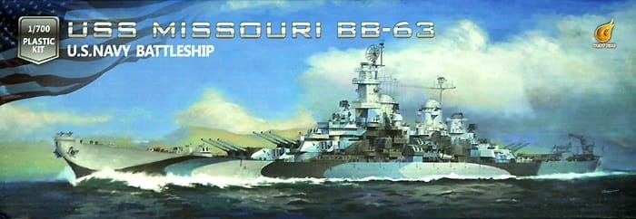 Zdjęcie główne produktu USS Missouri BB-63 1:700 Very Fire 700909