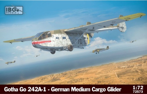 Niemiecki średni szybowiec towarowy Gotha Go-242A-1 1:72 IBG 72573