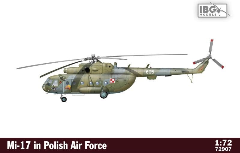 Zdjęcie główne produktu Mi-17 in Polish Air Force 1:72 IBG 72907