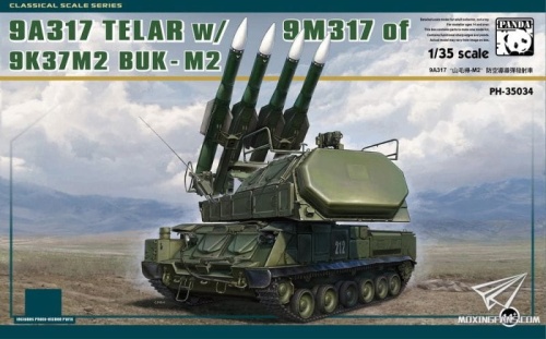 9A317 TELAR With 9M317 Of 9K37M2 BUK-M2 1:35 PANDA 35034