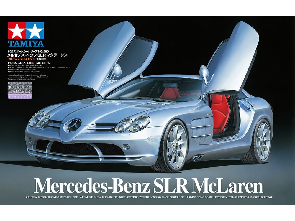 Zdjęcie główne produktu Mercedes-Benz SLR McLaren 1:24 Tamiya 24290