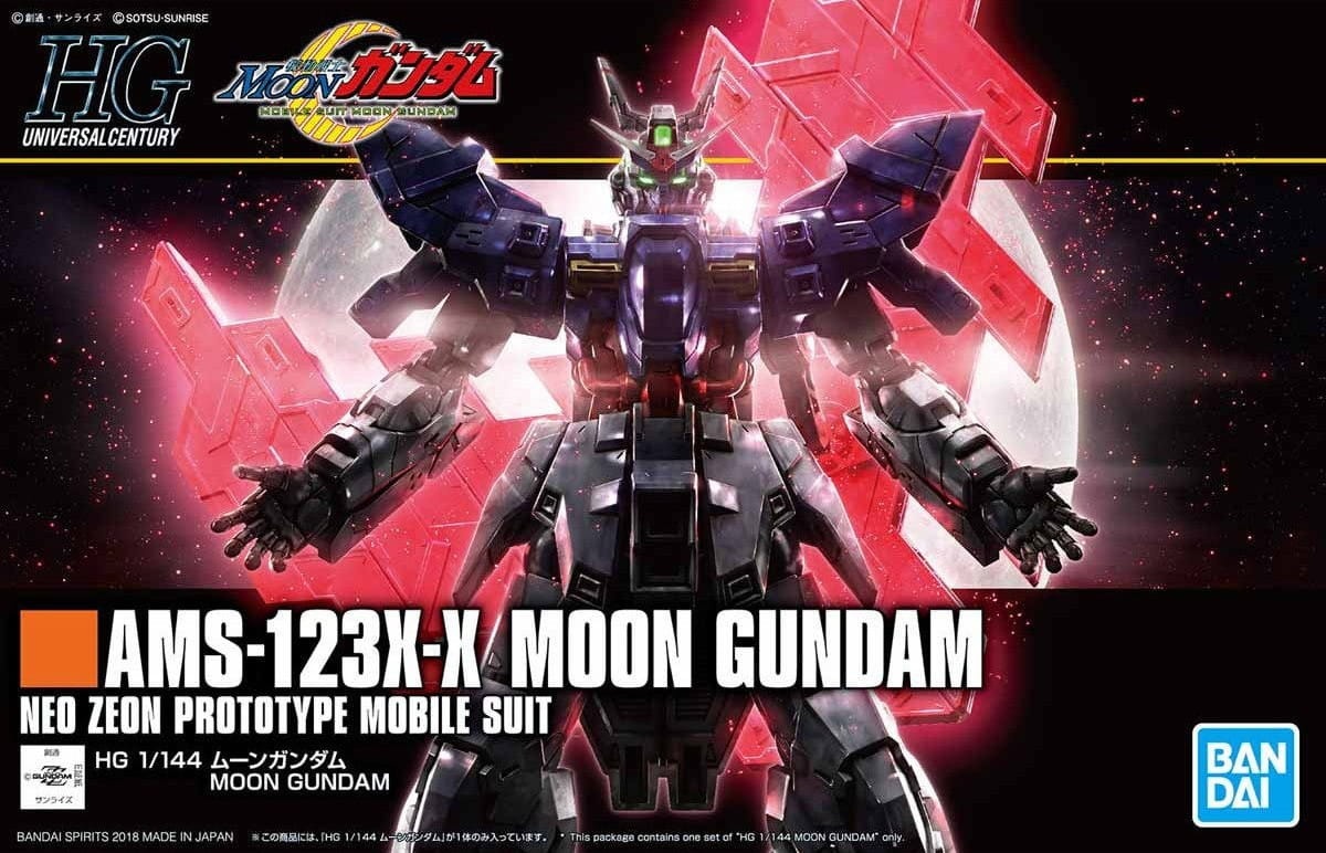Zdjęcie główne produktu Gunpla AMS-123X-X Moon Gundam HGUC 1:144