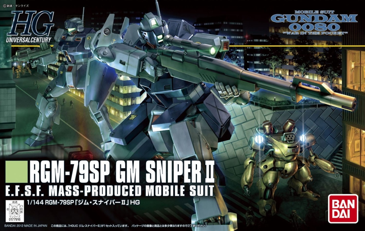 Zdjęcie główne produktu Gunpla RGM-79SP GM Sniper II HGUC 1:144