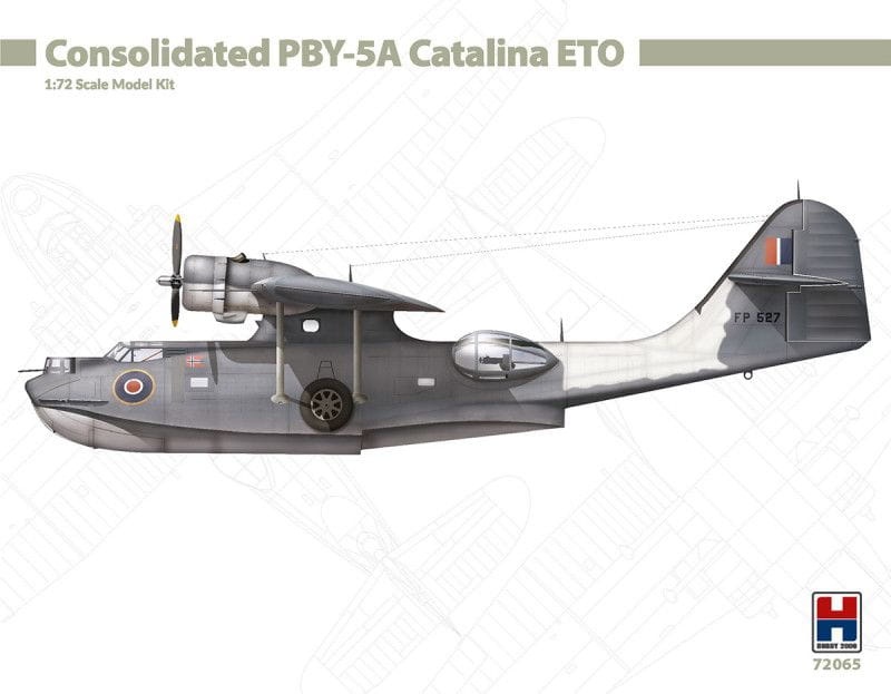 Zdjęcie główne produktu Consolidated PBY-5A Catalina ETO 1:72 Hobby 2000 72065