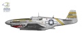 Zdjęcie dodatkowe produktu P-51B Mustang China/Burma/India 1:72 Arma Hobby 70075