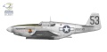 Zdjęcie dodatkowe produktu P-51B Mustang China/Burma/India 1:72 Arma Hobby 70075