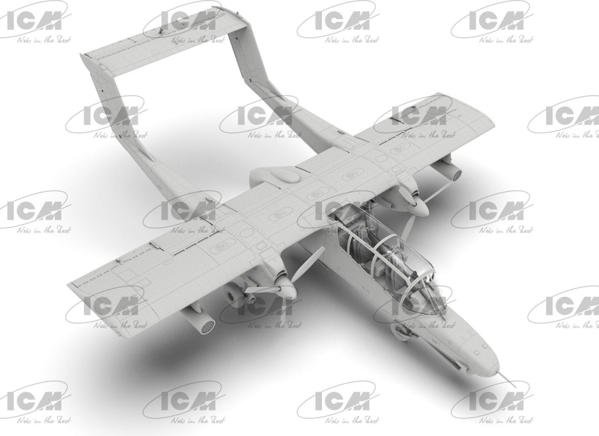Zdjęcie dodatkowe produktu Bronco NOGS, US Attack Aircraft 1:48 ICM 48306