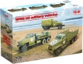 Zdjęcie dodatkowe produktu Pojazdy wojskowe USA z okresu II WŚ (G7117, Studebaker US6-U3, Studebaker US6-U5) 1:35 ICM DS3528