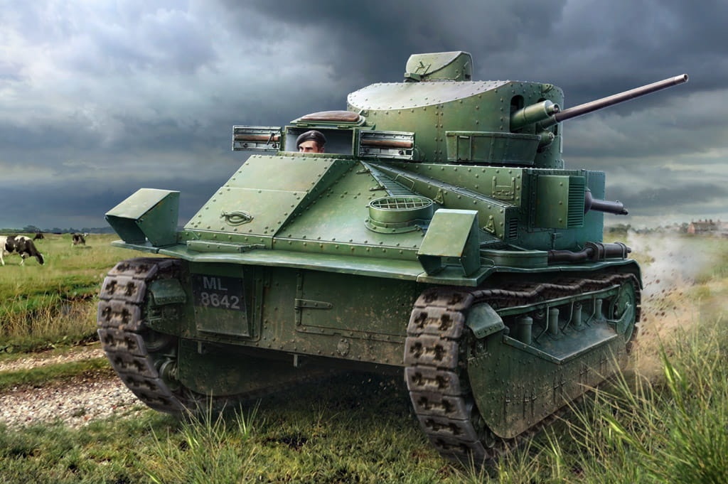 Zdjęcie główne produktu Vickers Medium Tank Mk.II 1:35 Hobby Boss 83880
