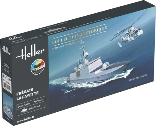 Fregate La Fayette Starter Kit 1:400 Heller 57035