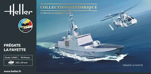 Zdjęcie dodatkowe produktu Fregate La Fayette Starter Kit 1:400 Heller 57035