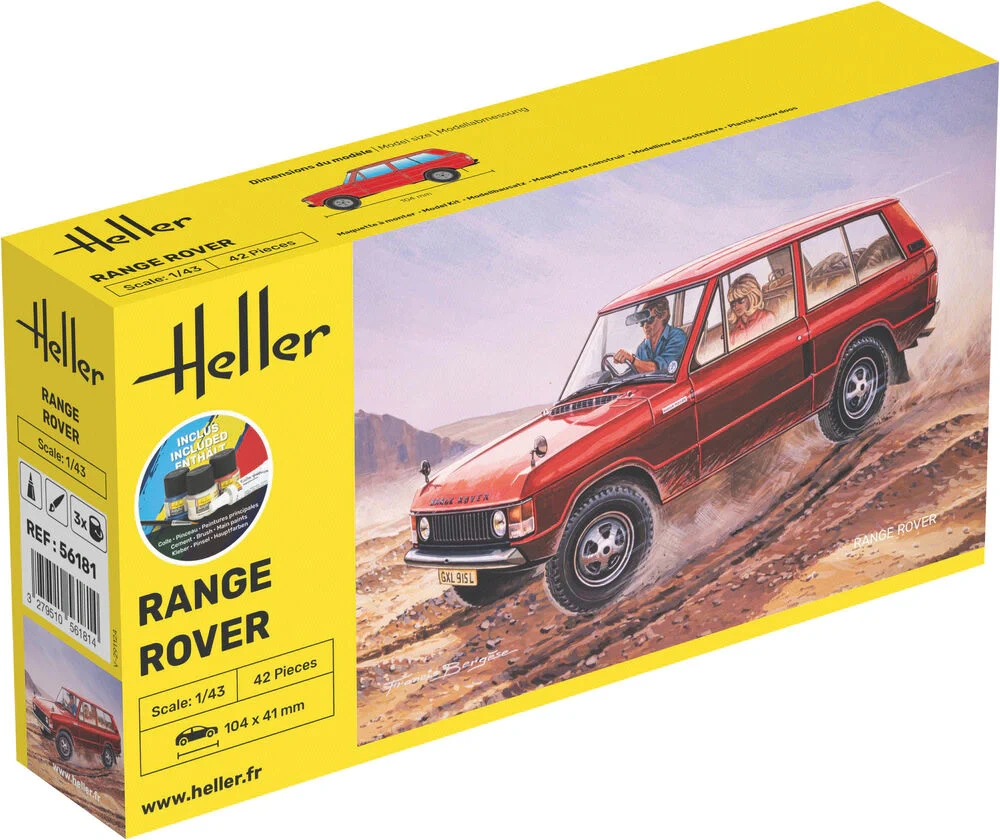 Zdjęcie główne produktu Range Rover Starter Kit 1:43 Heller 56181