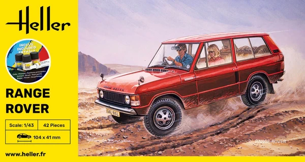 Zdjęcie dodatkowe produktu Range Rover Starter Kit 1:43 Heller 56181