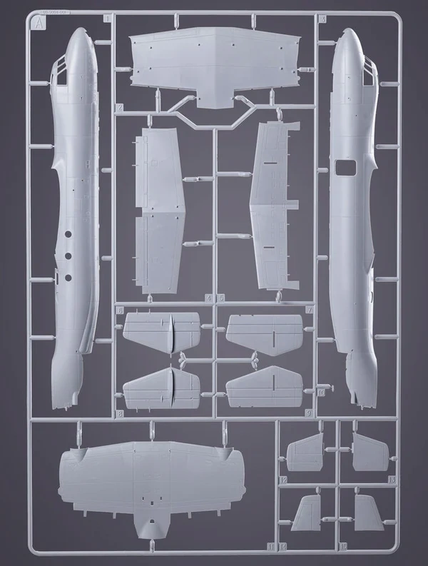 Zdjęcie dodatkowe produktu E-2C Hawkeye Starter Kit 1:72 Heller 58300