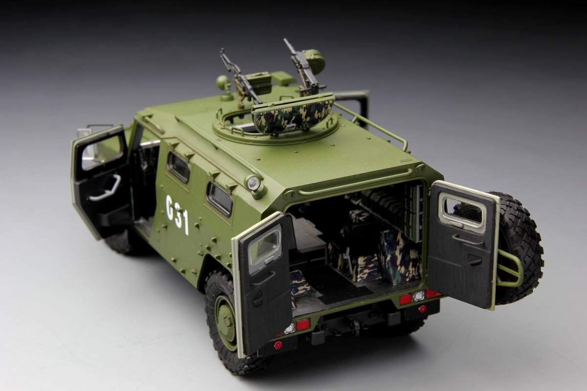 Zdjęcie dodatkowe produktu Gaz-233014 STS Tiger 1:35 Meng VS003