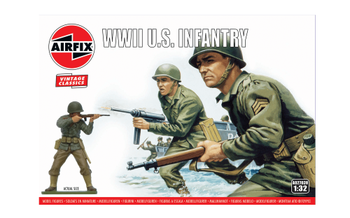 Piechota amerykańska II WŚ 1:32 Airfix 02703V