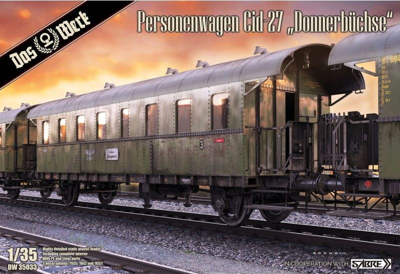 Zdjęcie główne produktu Personenwagen Cid-27 "Donnerbuchse" 1:35 Das Werk 35033