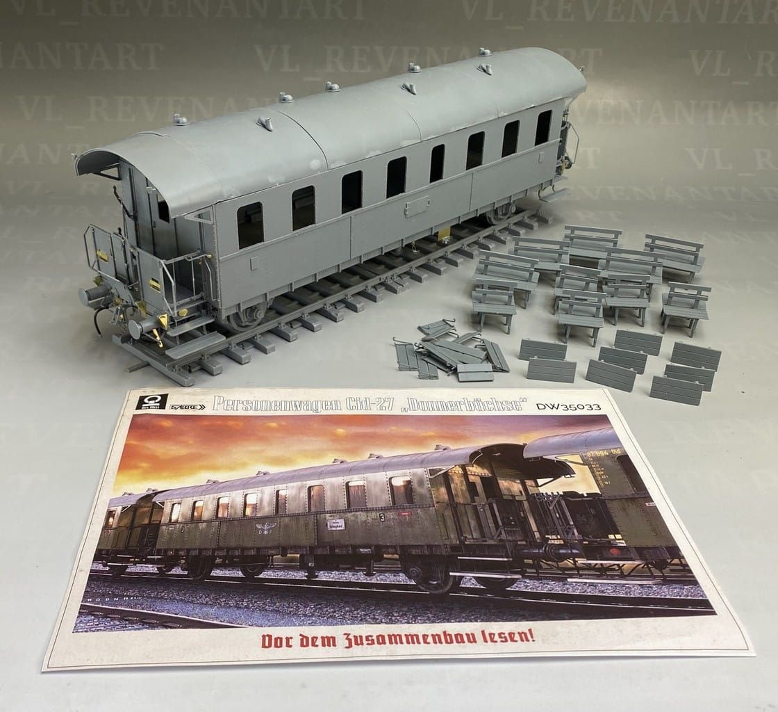 Zdjęcie dodatkowe produktu Personenwagen Cid-27 "Donnerbuchse" 1:35 Das Werk 35033