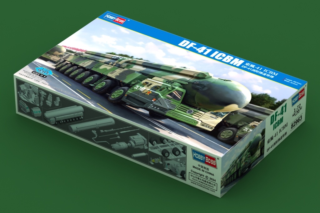 Zdjęcie dodatkowe produktu Dongfeng-41 ICBM 1:72 Hobby Boss 82963