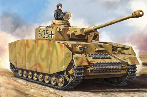 Niemiecki Pz.Kpfw. IV Ausf.H Medium Tank 1:48 Hobby Boss 84841