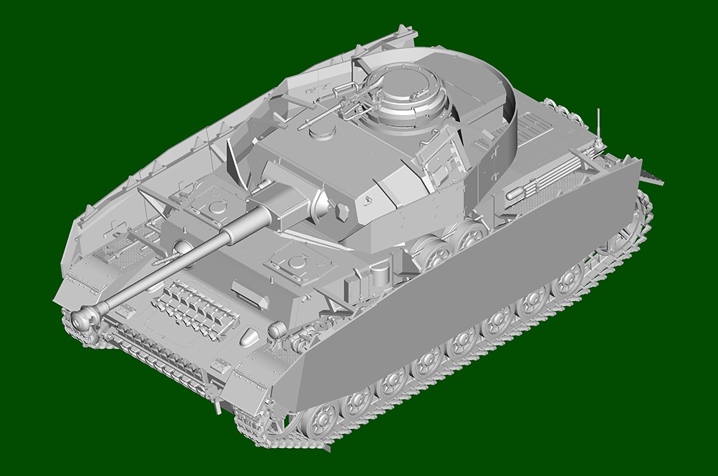 Zdjęcie dodatkowe produktu Niemiecki Pz.Kpfw. IV Ausf.H Medium Tank 1:48 Hobby Boss 84841