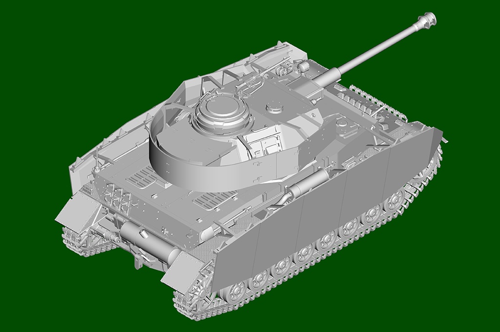 Zdjęcie dodatkowe produktu Niemiecki Pz.Kpfw. IV Ausf.H Medium Tank 1:48 Hobby Boss 84841