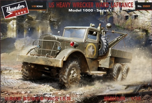 US Heavy Wrecker Ward Lafrance Model 1000 - Series 1 1:35 Thunder Models 35009