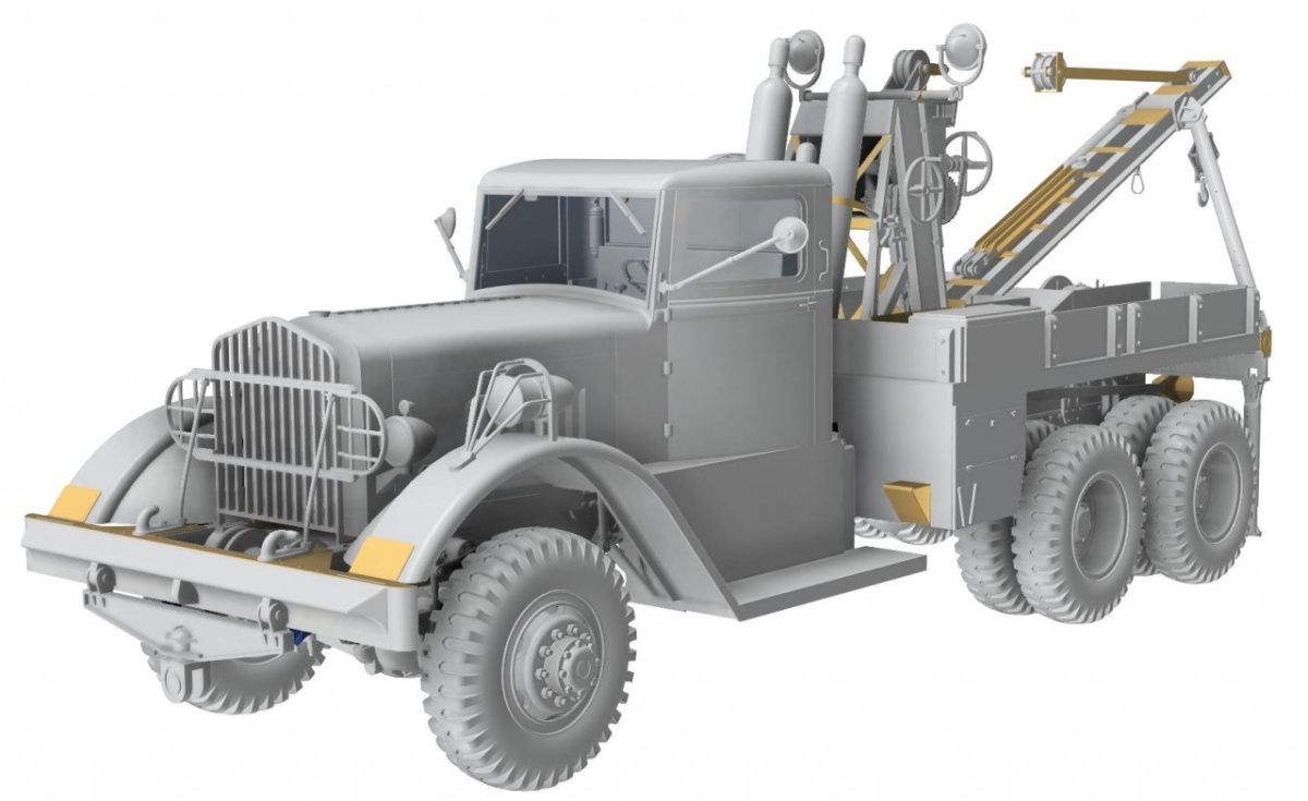 Zdjęcie dodatkowe produktu US Heavy Wrecker Ward Lafrance Model 1000 - Series 3 1:35 Thunder Models 35011