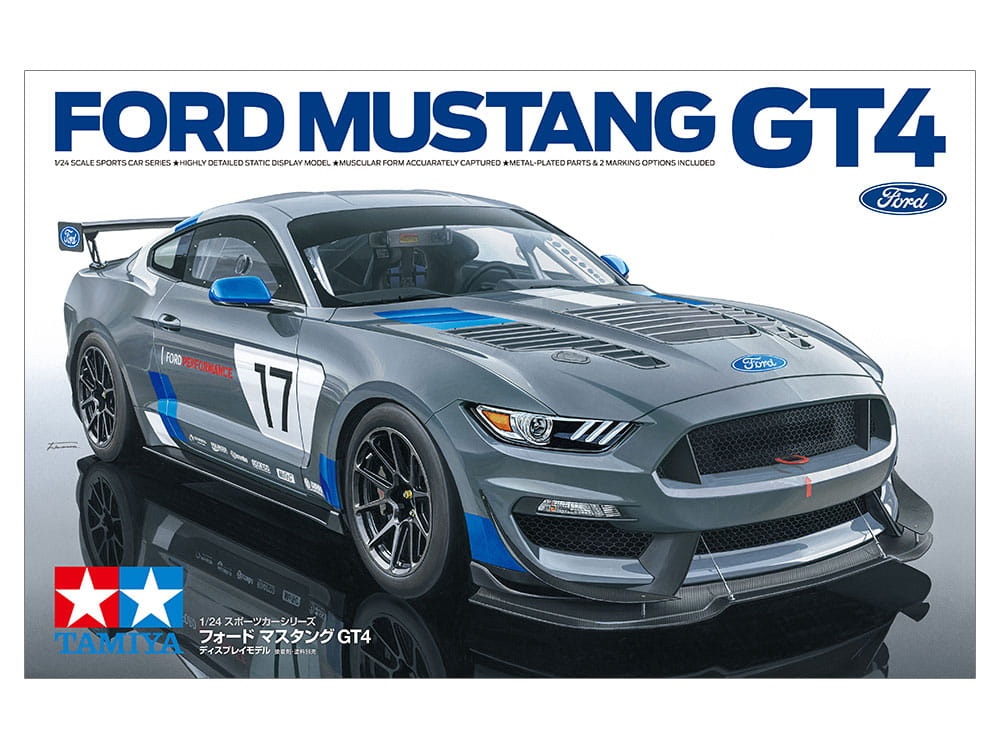 Zdjęcie główne produktu Ford Mustang GT4 1:24 Tamiya 24354