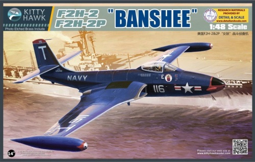 F2H-2/F2H-2P Banshee 1:48 Kittyhawk 80131