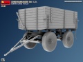 Zdjęcie dodatkowe produktu Sonderanhanger Ost 1.5t. German Cargo Trailer 1:35 MiniArt 35487