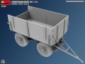 Zdjęcie dodatkowe produktu Sonderanhanger Ost 1.5t. German Cargo Trailer 1:35 MiniArt 35487
