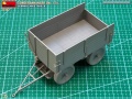 Zdjęcie dodatkowe produktu Sonderanhanger Ost 1.5t. German Cargo Trailer 1:35 MiniArt 35487