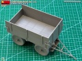 Zdjęcie dodatkowe produktu Sonderanhanger Ost 1.5t. German Cargo Trailer 1:35 MiniArt 35487