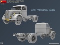 Zdjęcie dodatkowe produktu German 3t Cargo Truck 3,6-36S Late Prod 1:35 MiniArt 35459