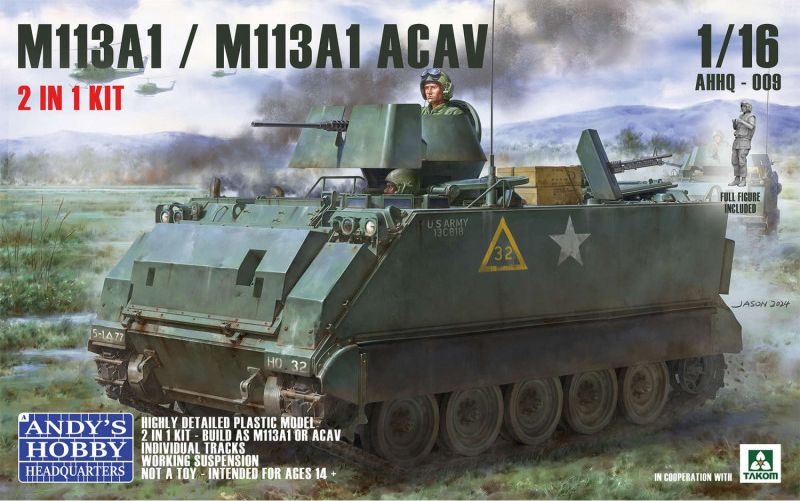 Zdjęcie główne produktu M113A1 / M113A1 ACAV 1:16 Andys Hobby Headquarters 009