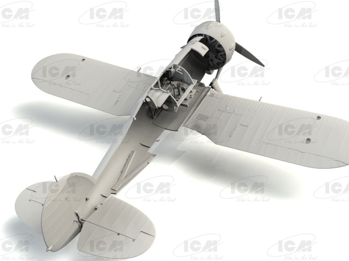Zdjęcie dodatkowe produktu Gloster Sea Gladiator Mk.II 1:32 ICM 32042
