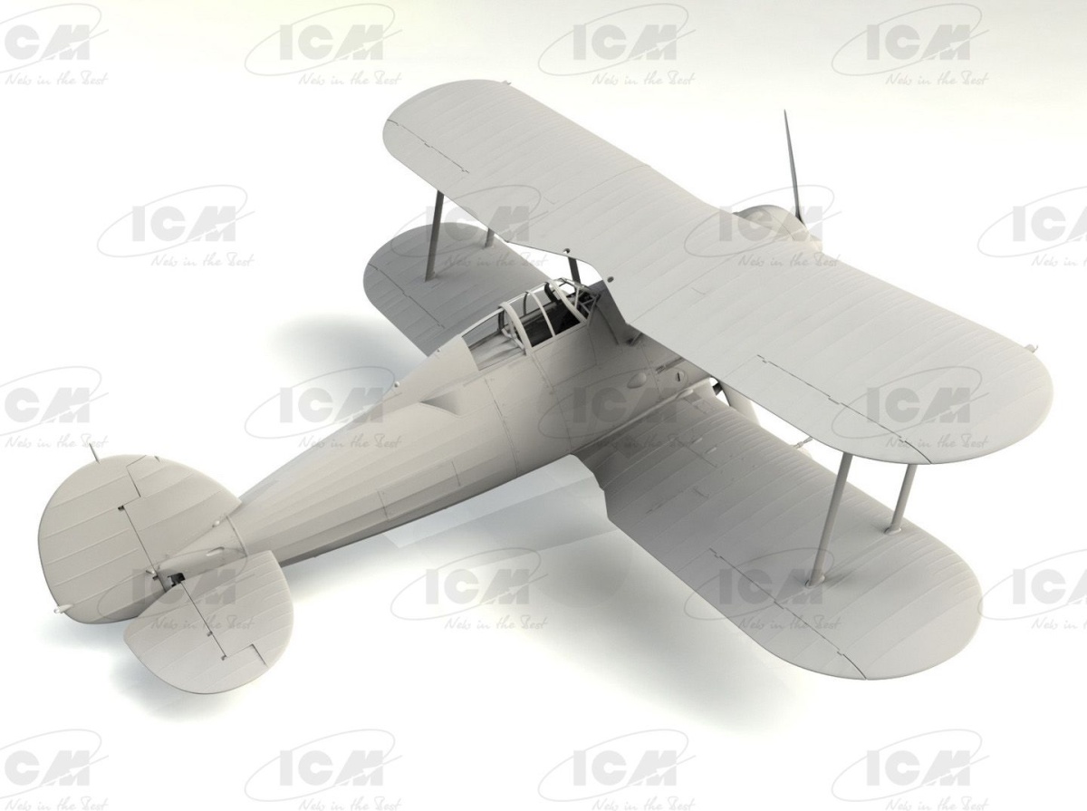 Zdjęcie dodatkowe produktu Gloster Sea Gladiator Mk.II 1:32 ICM 32042