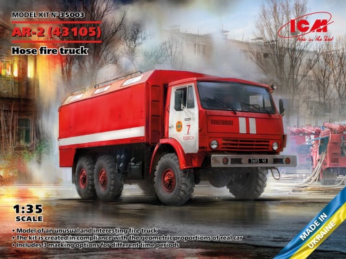 AR-2 (43105) Hose Fire Truck 1:35 ICM 35003