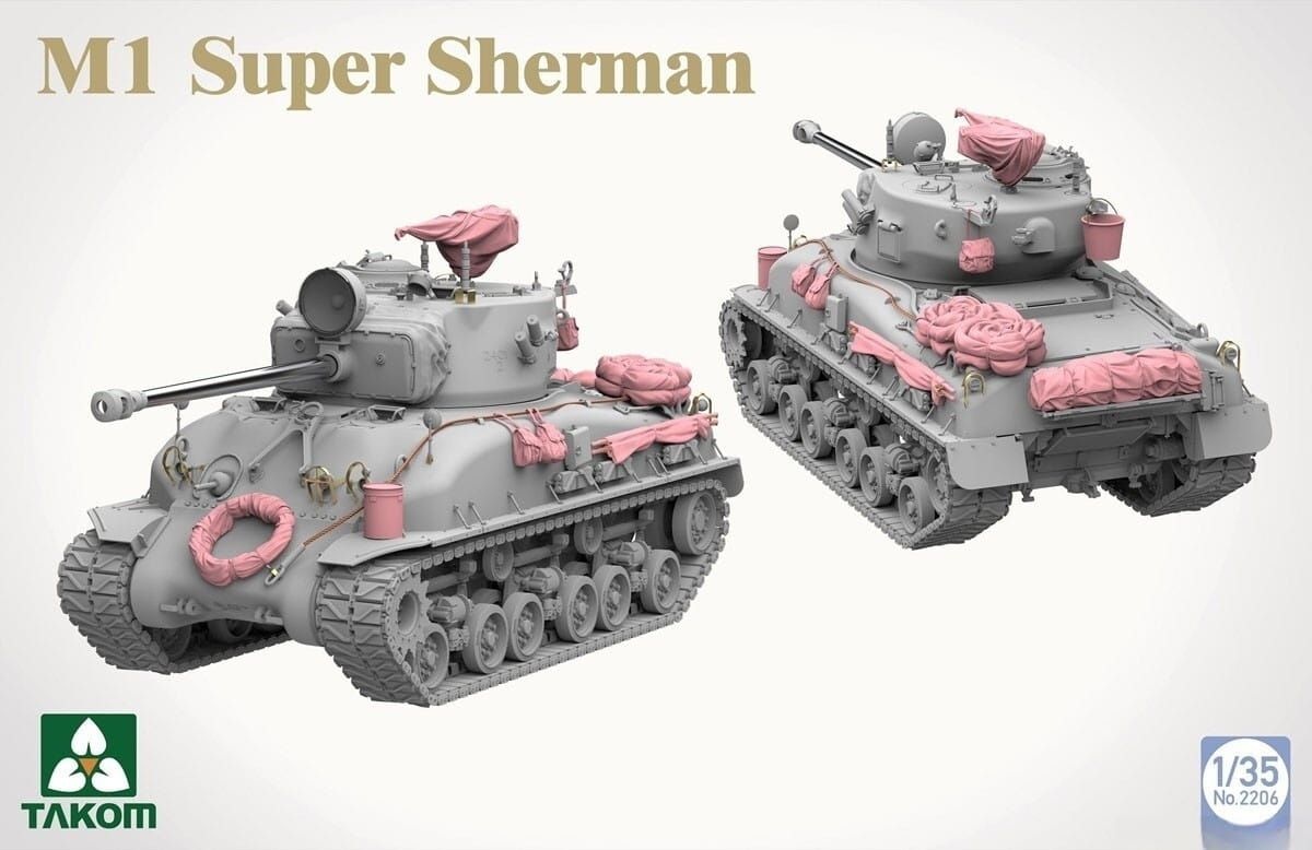 Zdjęcie dodatkowe produktu M1 Super Sherman 1:35 Takom 2206